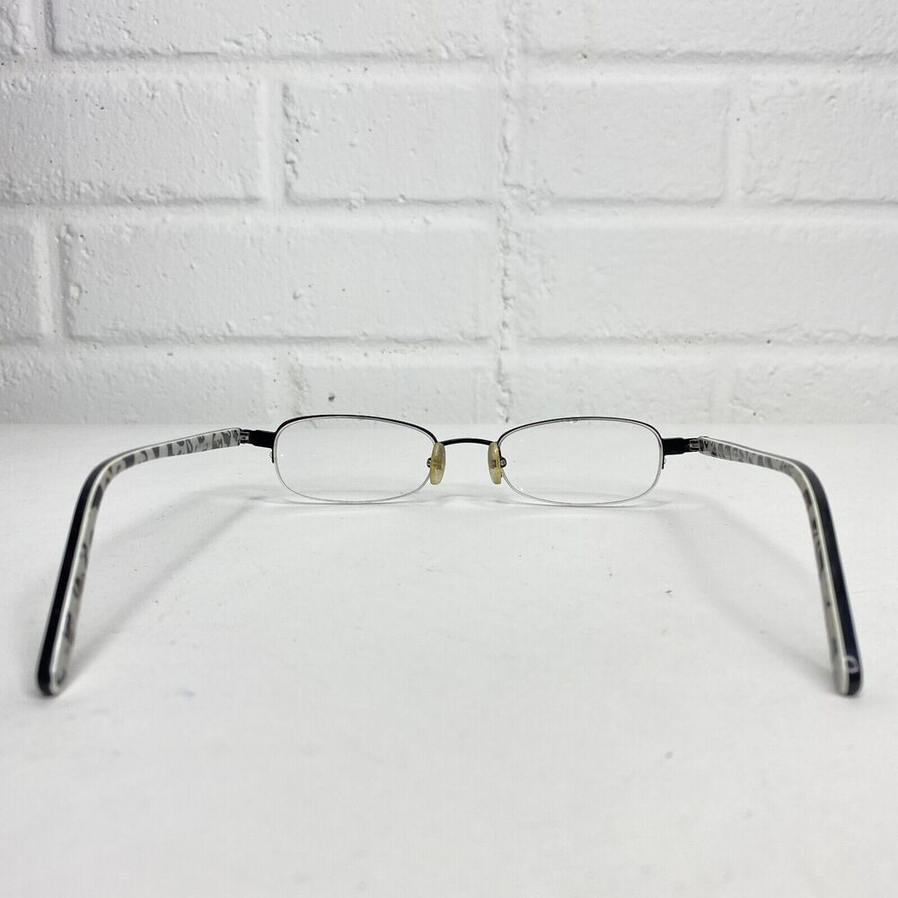 NICOLE MILLER AMOUR in Noir (Black) 49-19-135 Half Rimless Eyeglass Frames 2703 - Picture 4 of 8